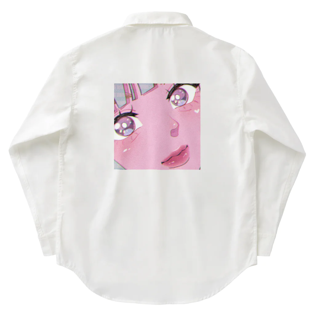 Renの目キラキラ唇とぅるとぅる ワークシャツ