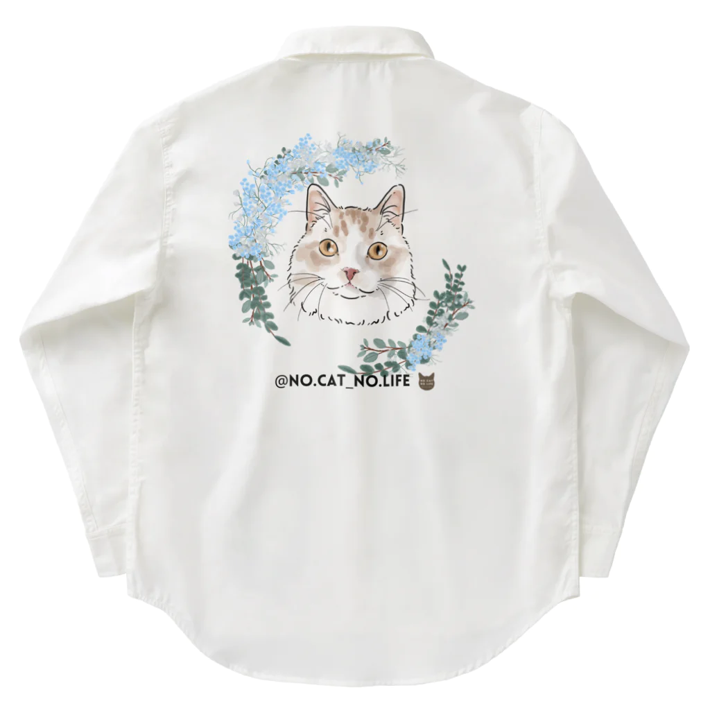 猫のイラスト屋さんのtono Work Shirt