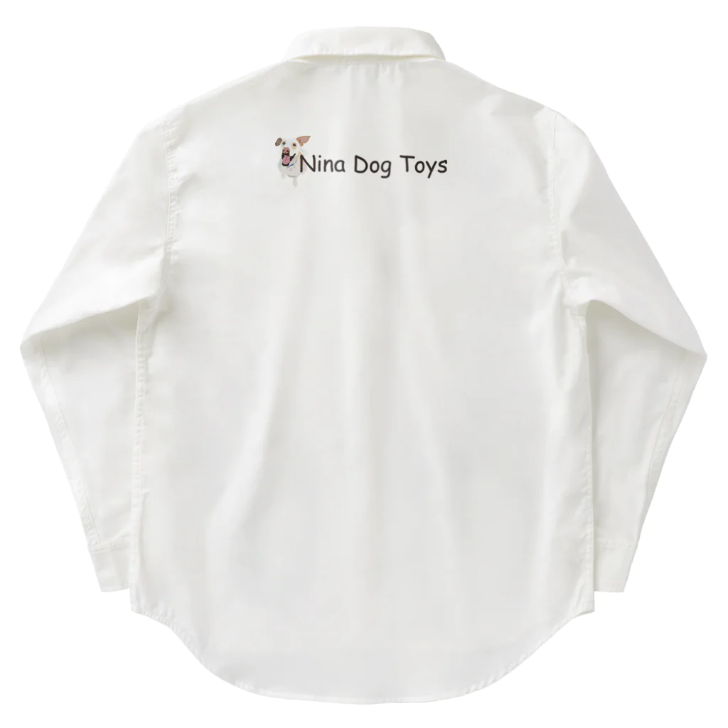 ドッグオーナズカレッジのNina Dog Toys Logoグッツ Work Shirt