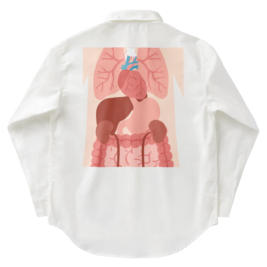 Art-soulのIn the body Work Shirt