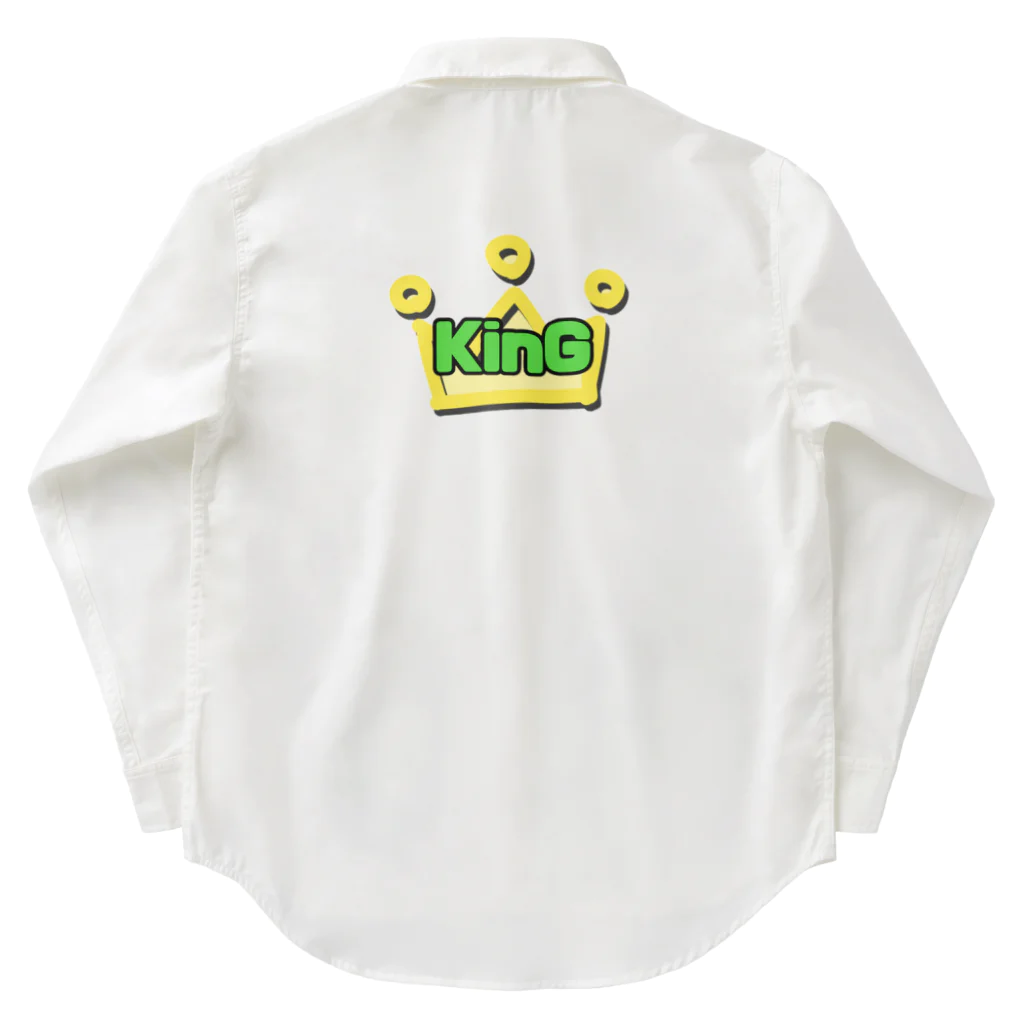 KinGのKinG KinGの王冠シリーズ ワークシャツ