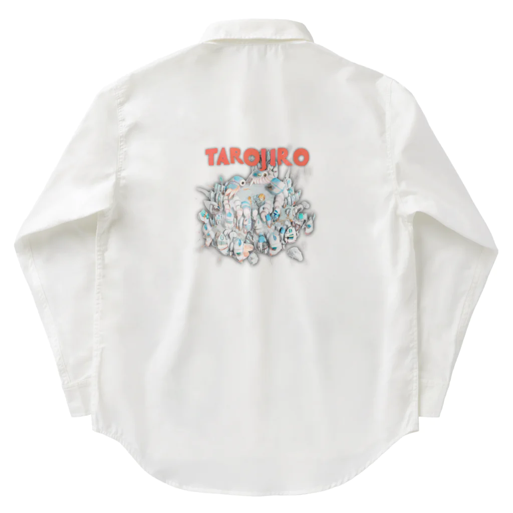 🍩tarojiro(たろじろ) shop🍩の新居 by AI Work Shirt