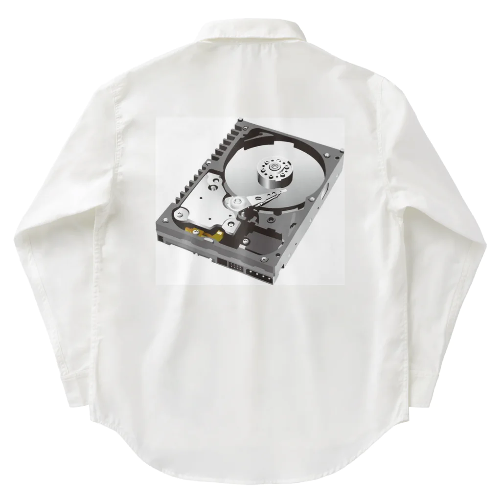 DoguDarumaの思い出のハードディスク ワークシャツ