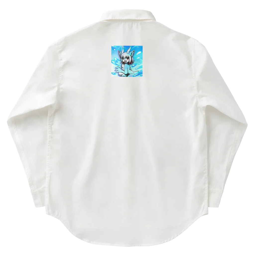 アノマの面妖獣記　水遊びミャタリー Work Shirt