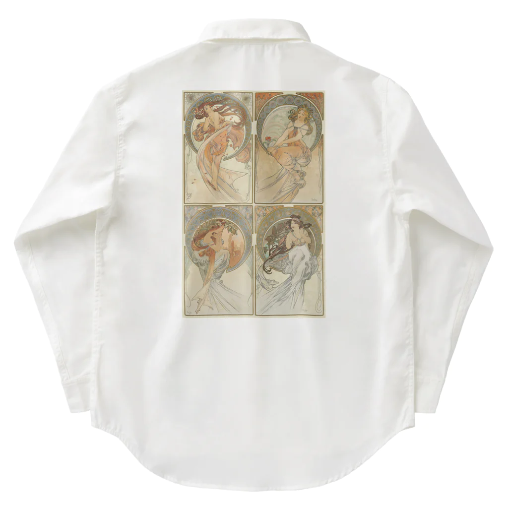 世界美術商店の四芸術 / The Four Arts Work Shirt