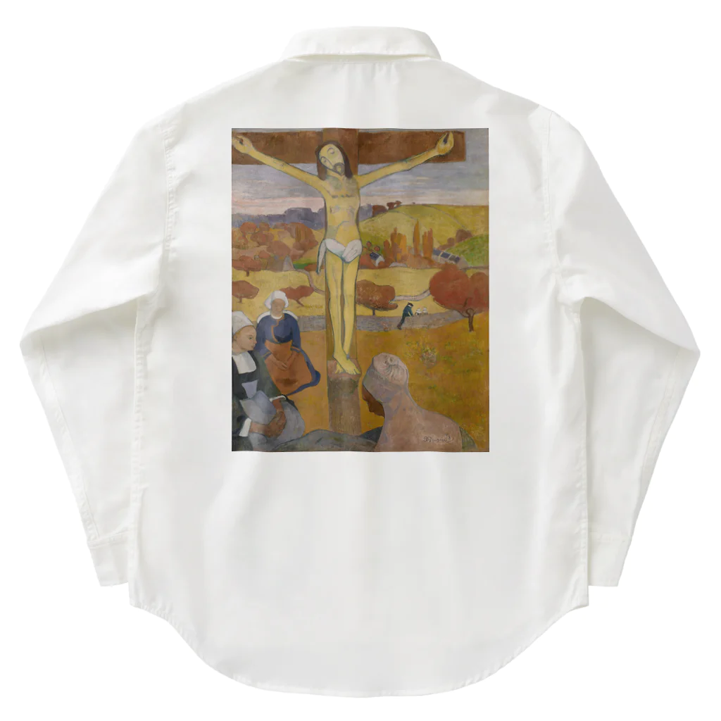 世界美術商店の黄色いキリスト / The Yellow Christ ワークシャツ