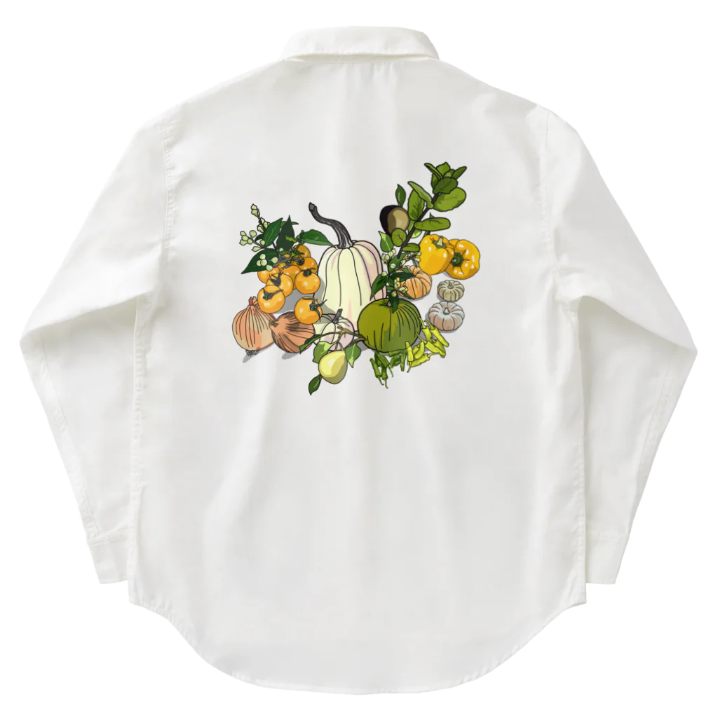 cocoyumi8の野菜アレンジ ワークシャツ