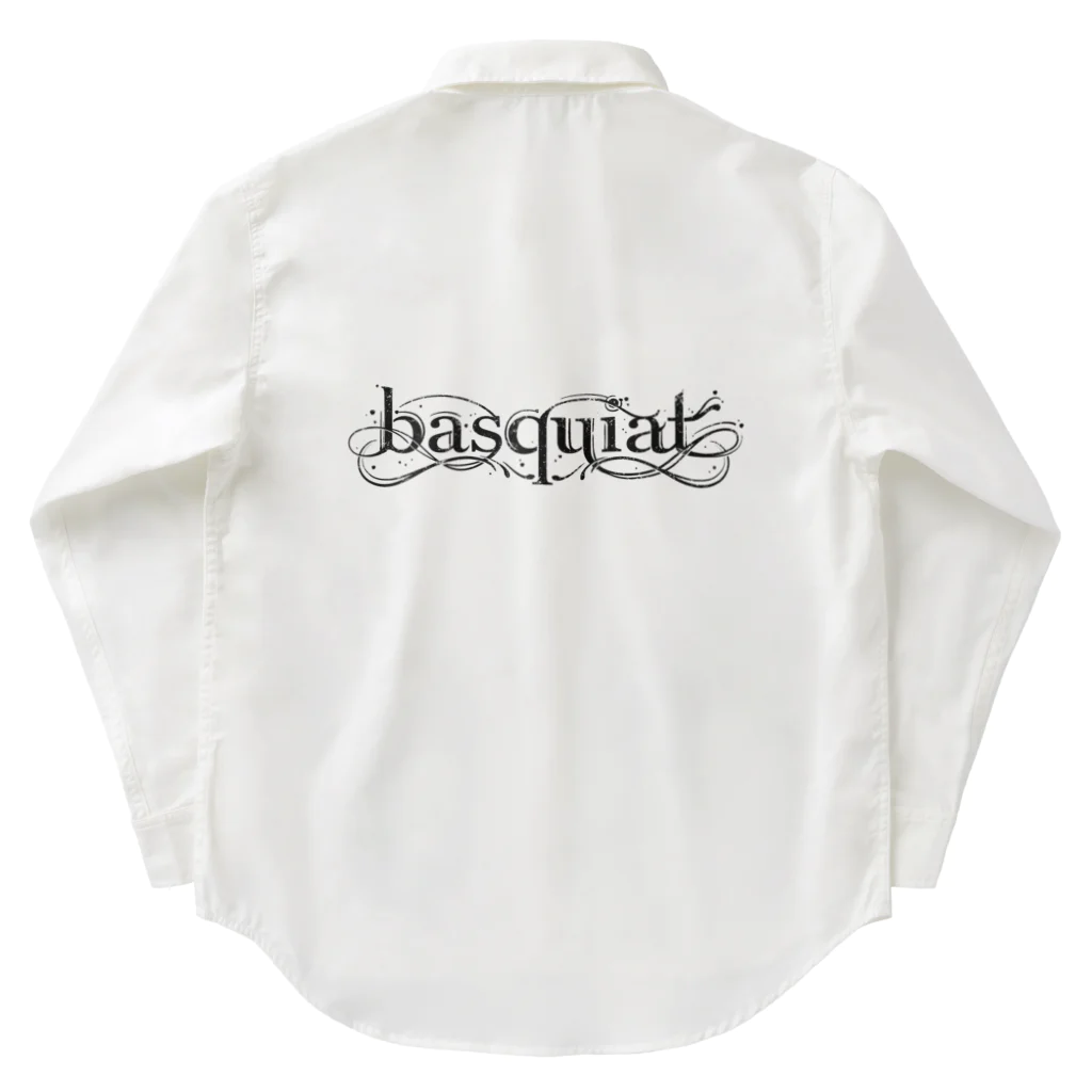 ino-basquiatのbasquiat white Work Shirt