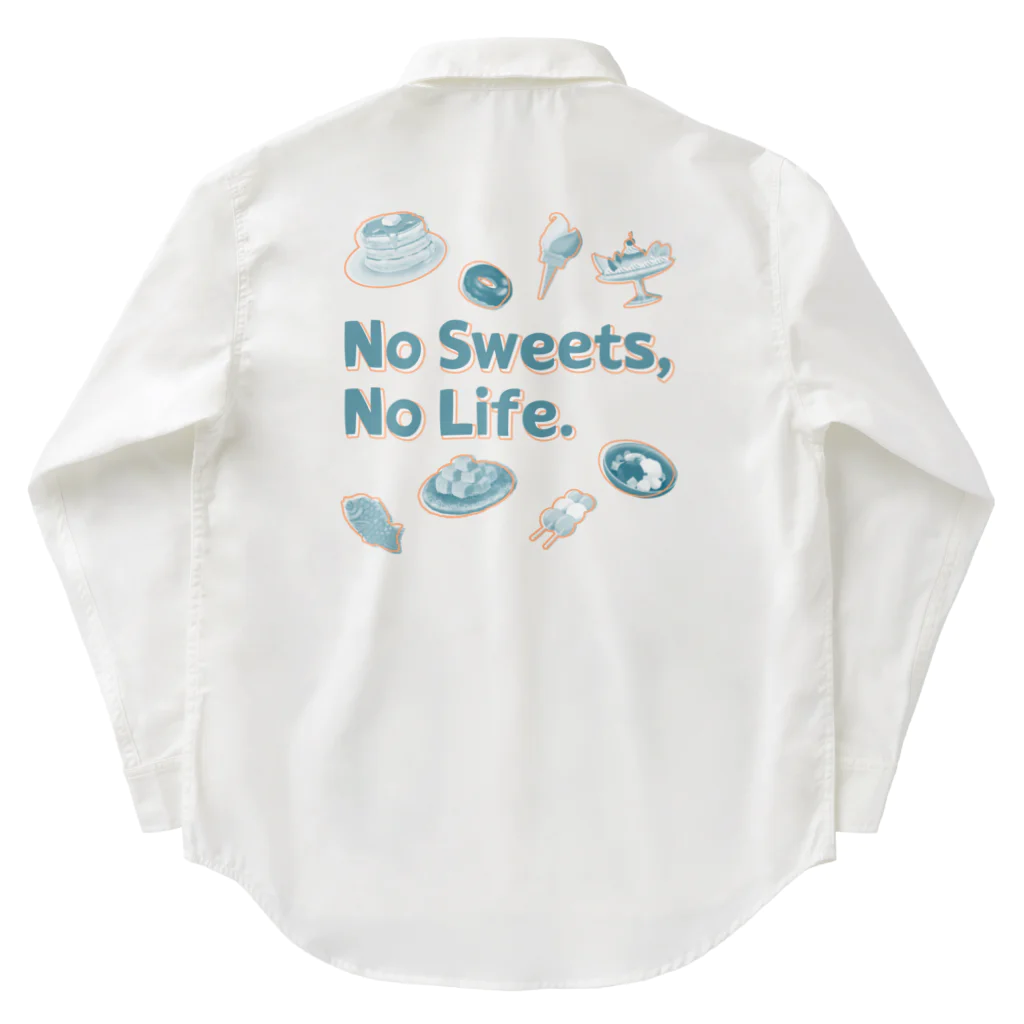 SU-KUのNo Sweets,No Life.Ⅱ Work Shirt