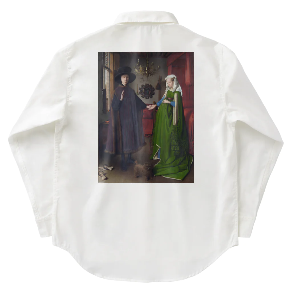 世界美術商店のアルノルフィーニ夫妻像 / The Arnolfini Portrait ワークシャツ