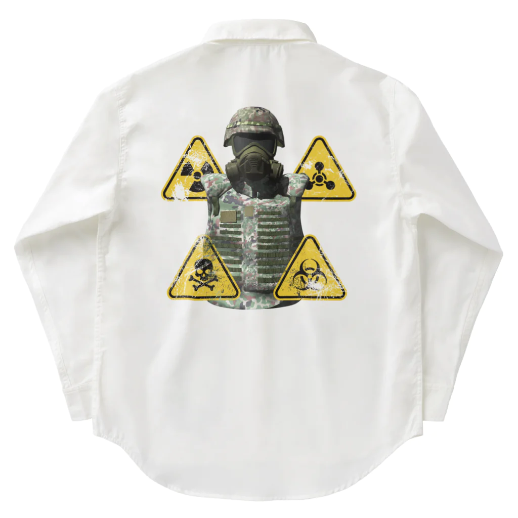 Y.T.S.D.F.Design　自衛隊関連デザインのNBC Work Shirt
