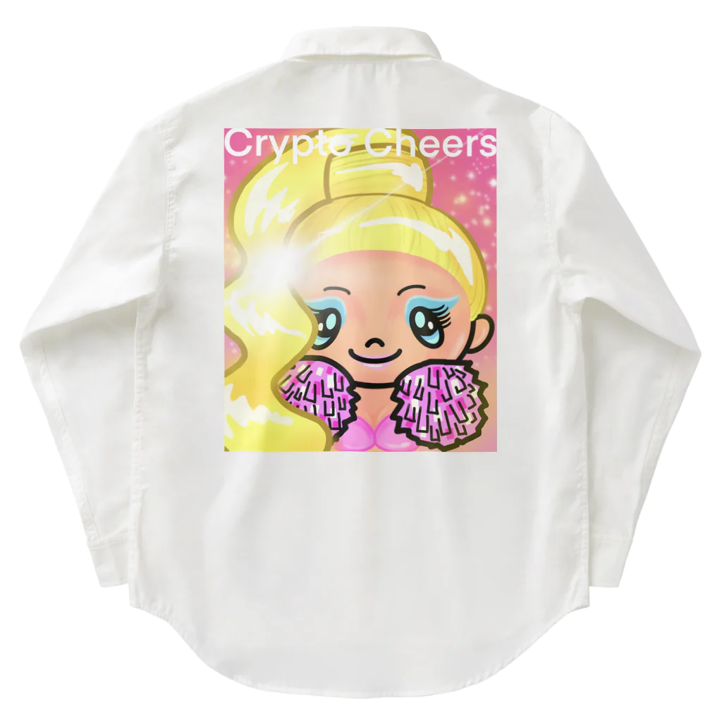 Link Creation online SHOPのCrypto Cheers3 ワークシャツ