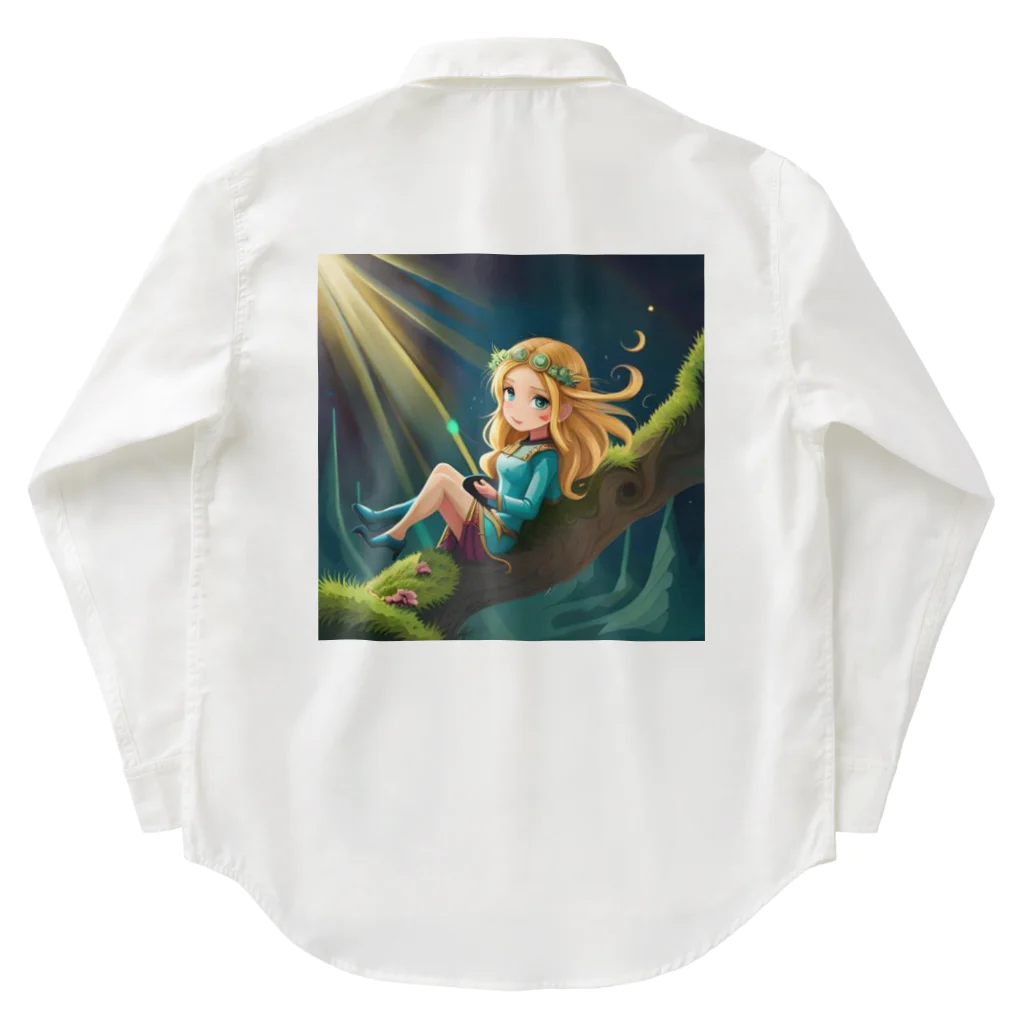 アリスの宝箱の可愛いフェアリー Work Shirt