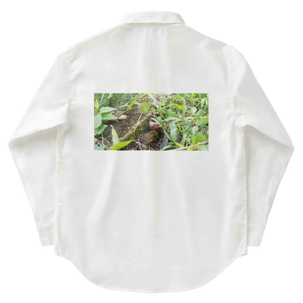 tizujonoboukenの自然豊か ワークシャツ