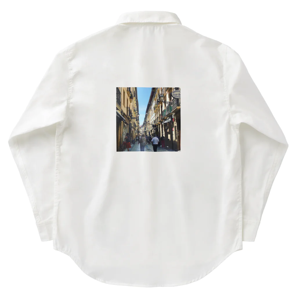 cocineroのバスクのバル　風景 Work Shirt