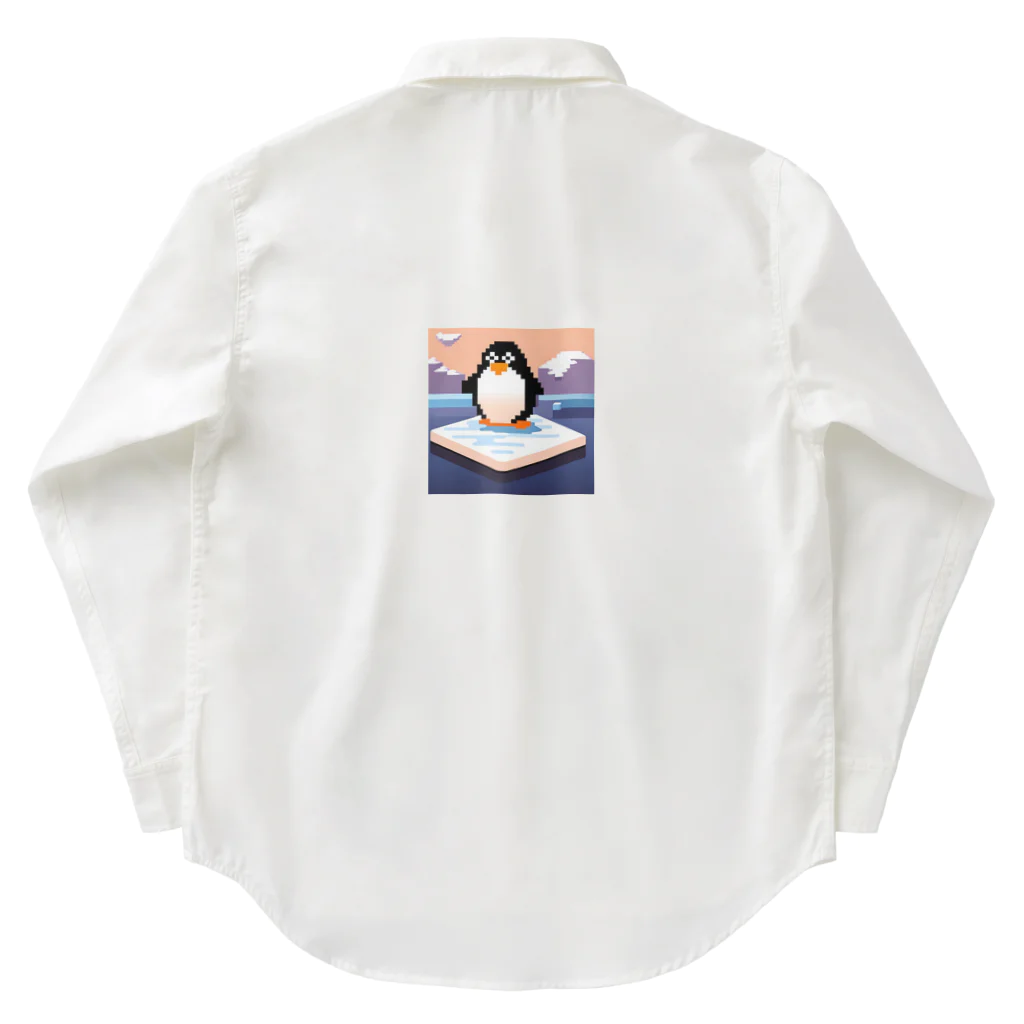 ザウルス君のペンギンやねん Work Shirt