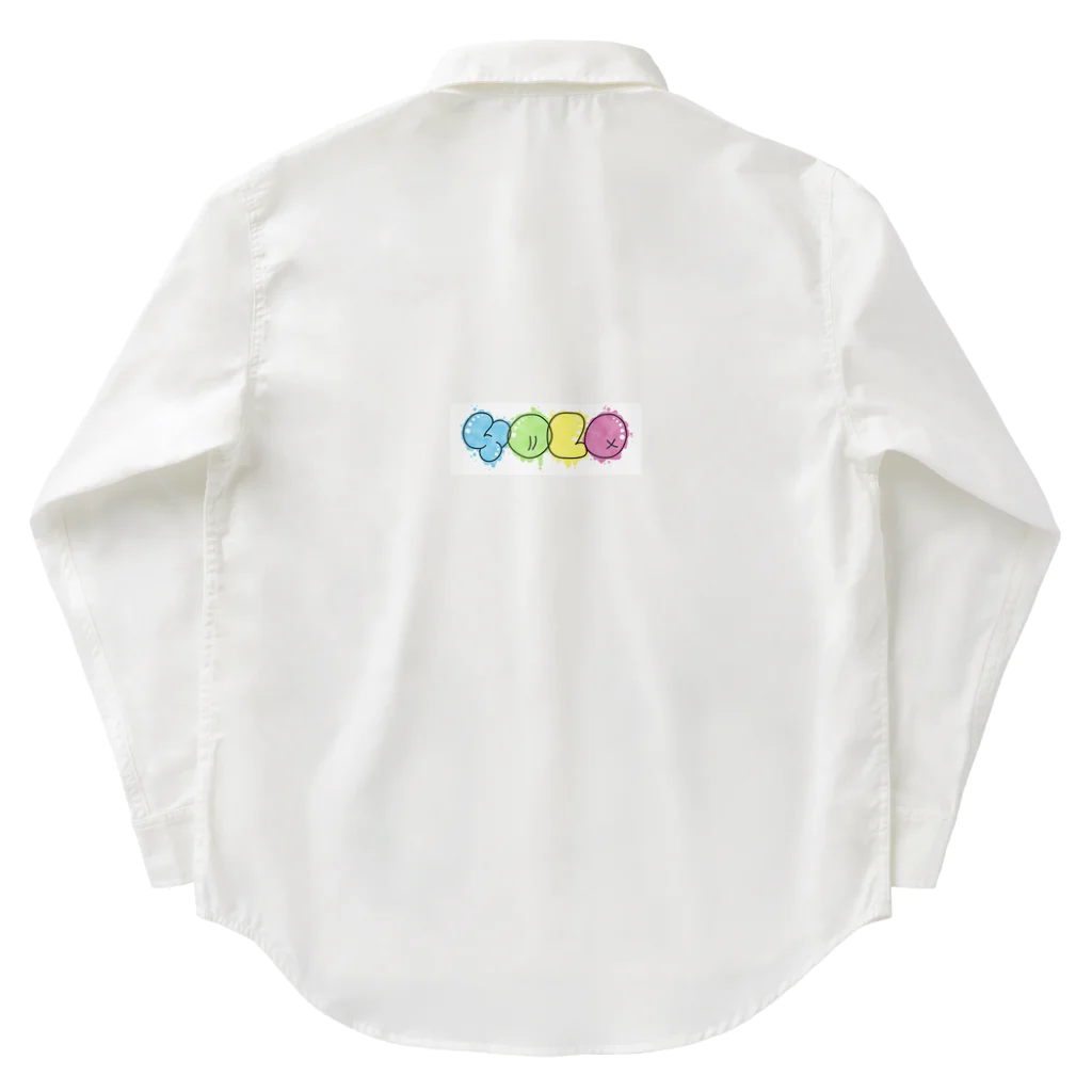 otsのYOLOグラフィティーデザイン ワークシャツ