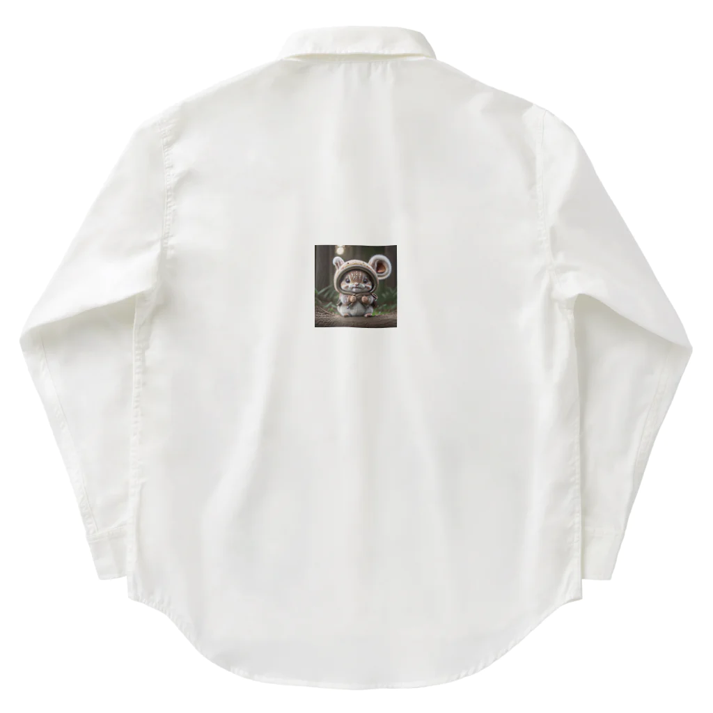 mana1201の森のリスさん Work Shirt