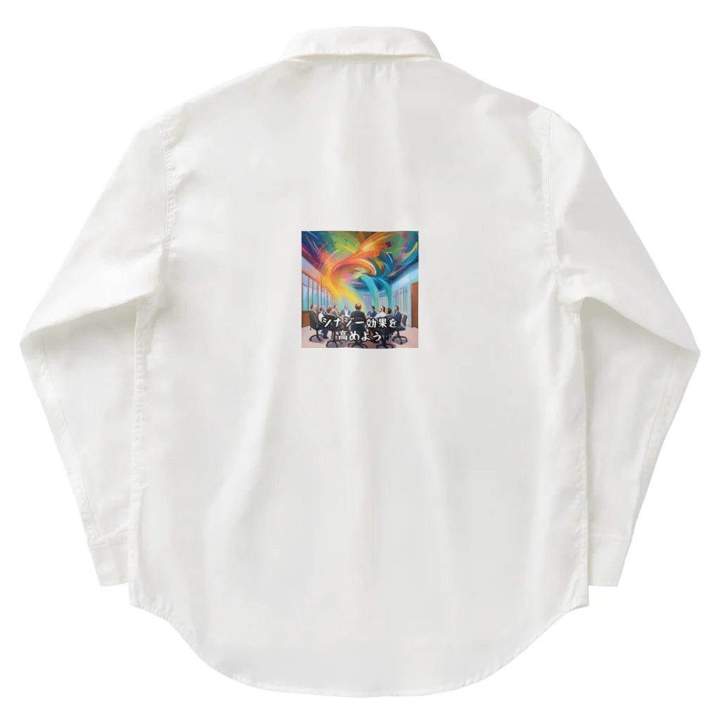 Dondon_designの意識高い系サラリーマン Work Shirt