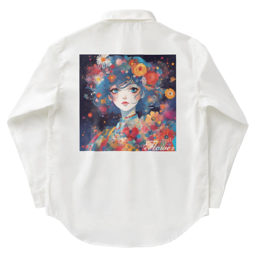 JUNのFlower Girl Work Shirt