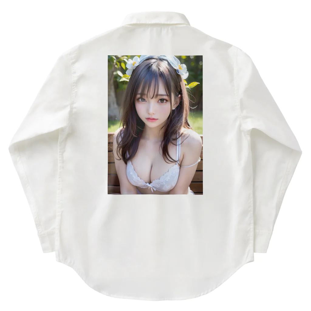 Ai-factoryのAi Dream 巨乳アジア人 Work Shirt
