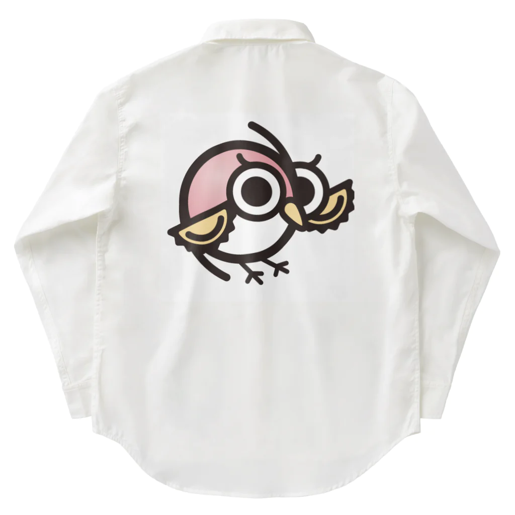 own_placeの幸福の鳥　ふくちゃん Work Shirt