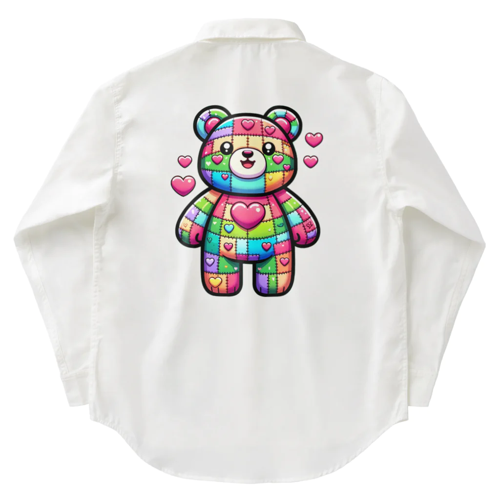 【公式】Colorful Animalsのカラベア Work Shirt