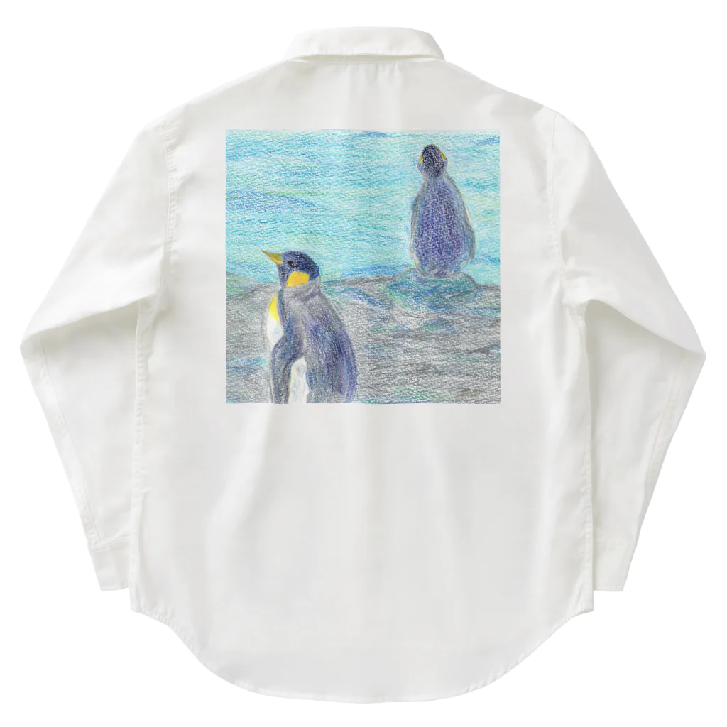 つぎのラピス島ペンギン Work Shirt