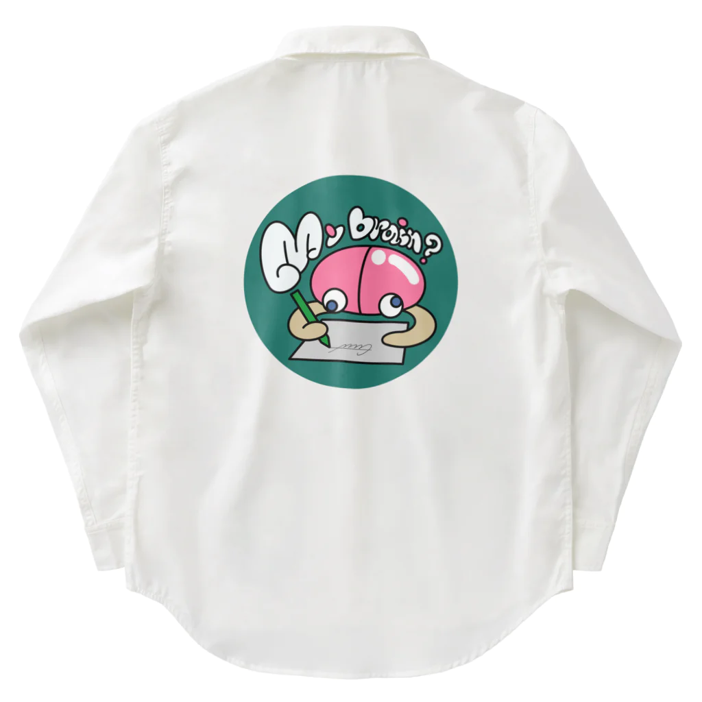 Cute's Making 需要と供給のMybrain大脳くん　グッズ ワークシャツ