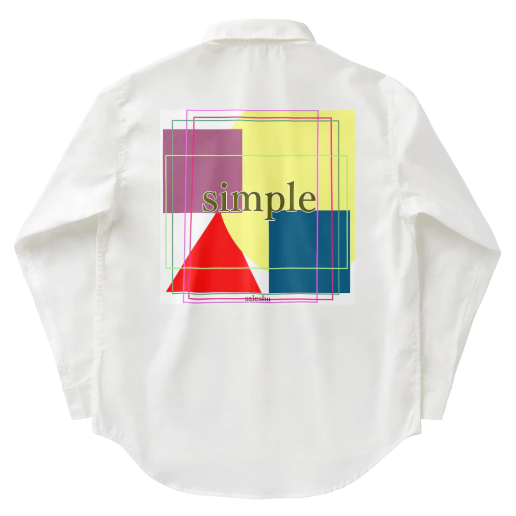 saleshuのsimple6 Work Shirt