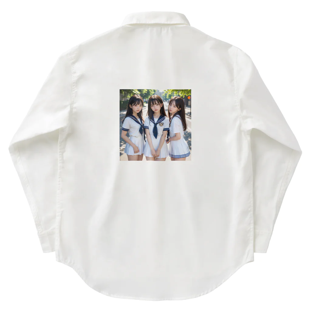 awunのAI美女　 Work Shirt