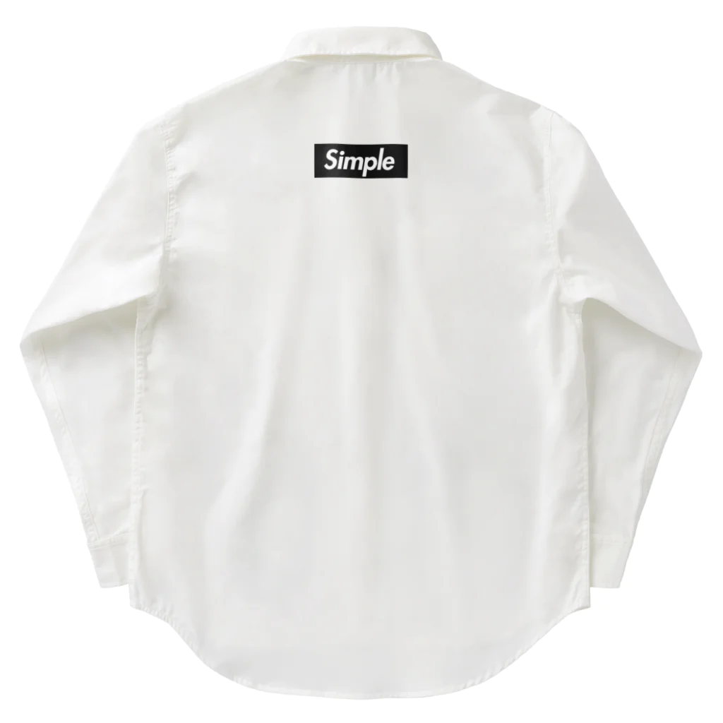 おもしろいTシャツ屋さんのsimple　シンプル ワークシャツ