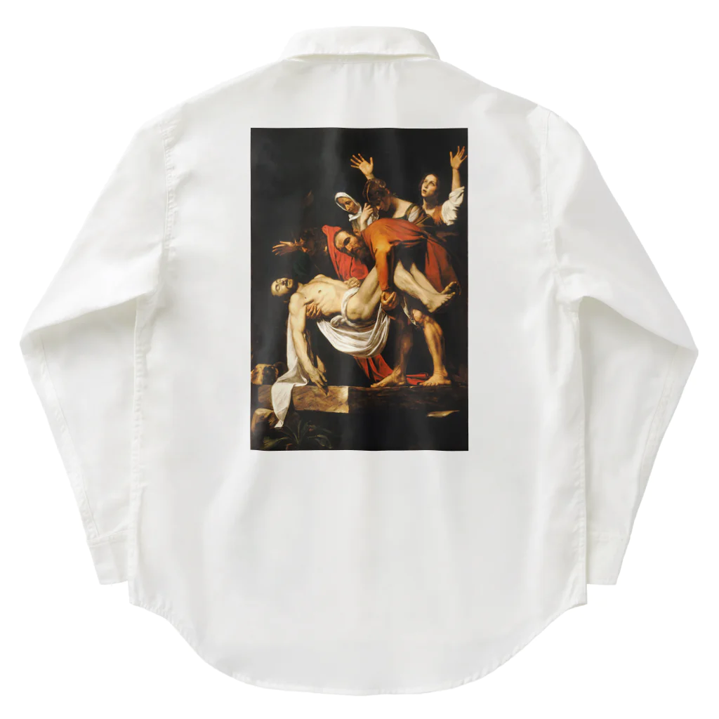 世界美術商店のキリストの埋葬 / The Entombment of Christ Work Shirt