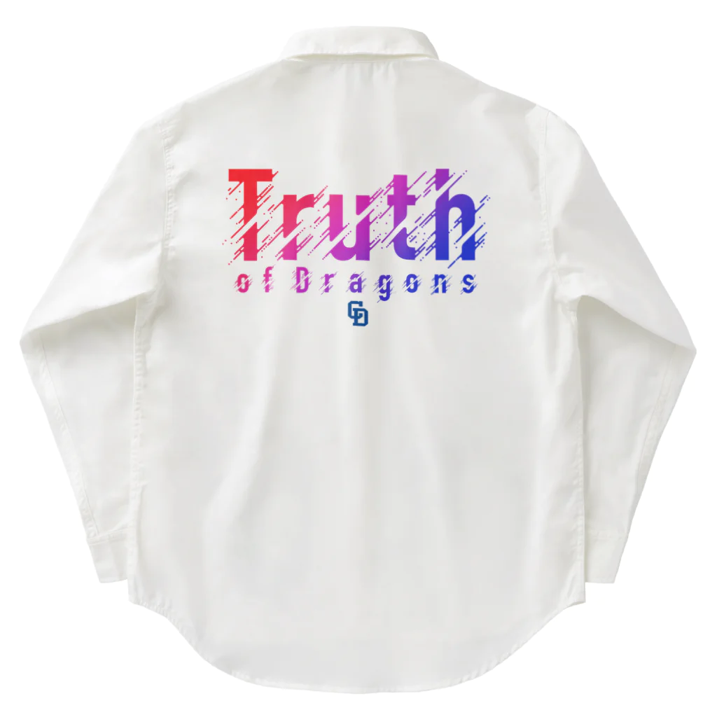 中日ドラゴンズ公式YouTubeチャンネル グッズショップの【値下げ】Truth of Dragons2022 ロゴグッズ Work Shirt