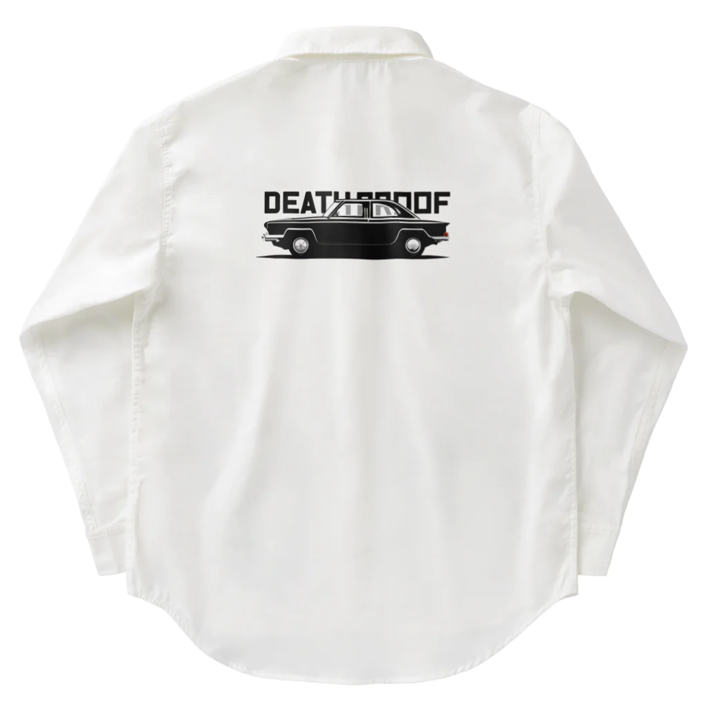 WA-TA craftのDEATH PROOF ワークシャツ