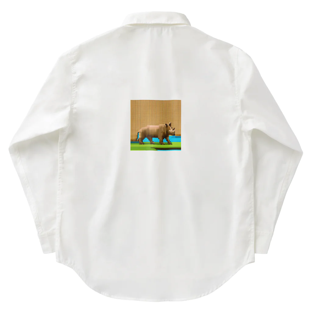 Zep11138のドット絵サイ Work Shirt