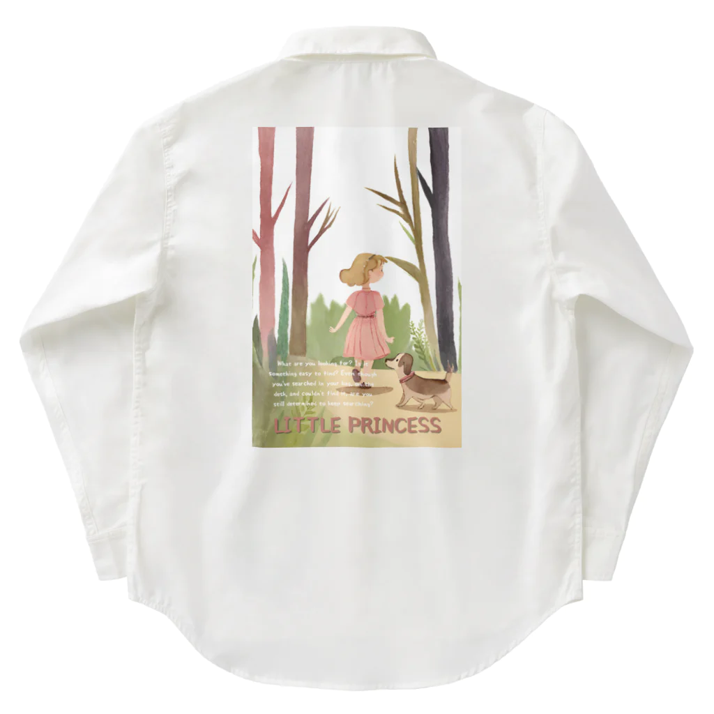 petitringo -プチリンゴ-の迷子のお姫様 ワークシャツ