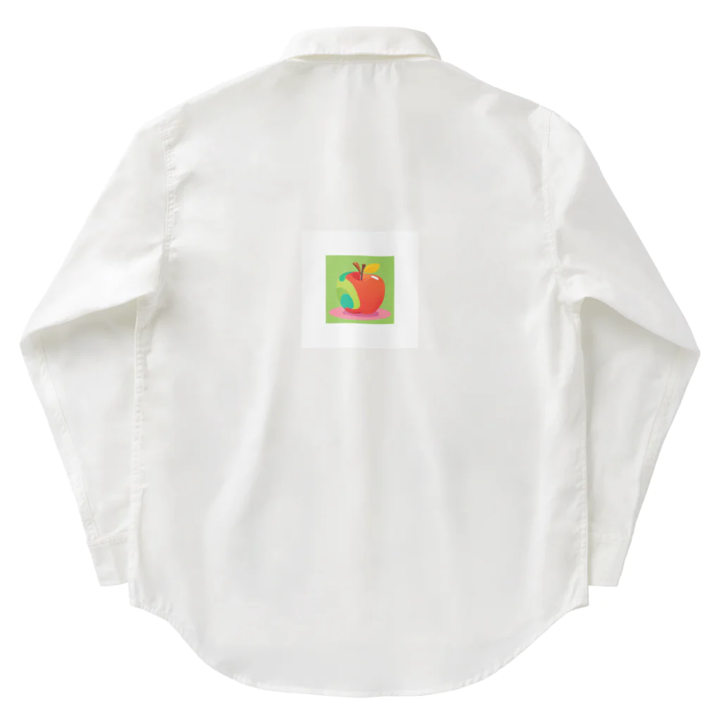 manakaiのりんりんりんご ワークシャツ