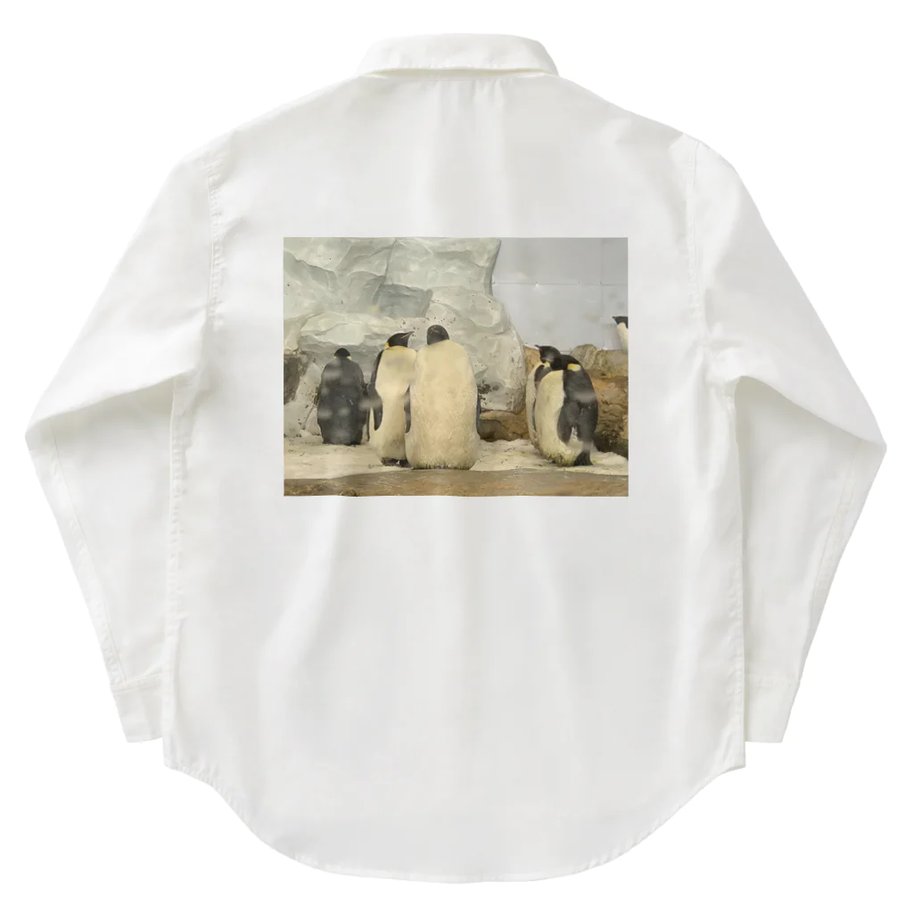 玉手箱のラブラブペンギン Work Shirt