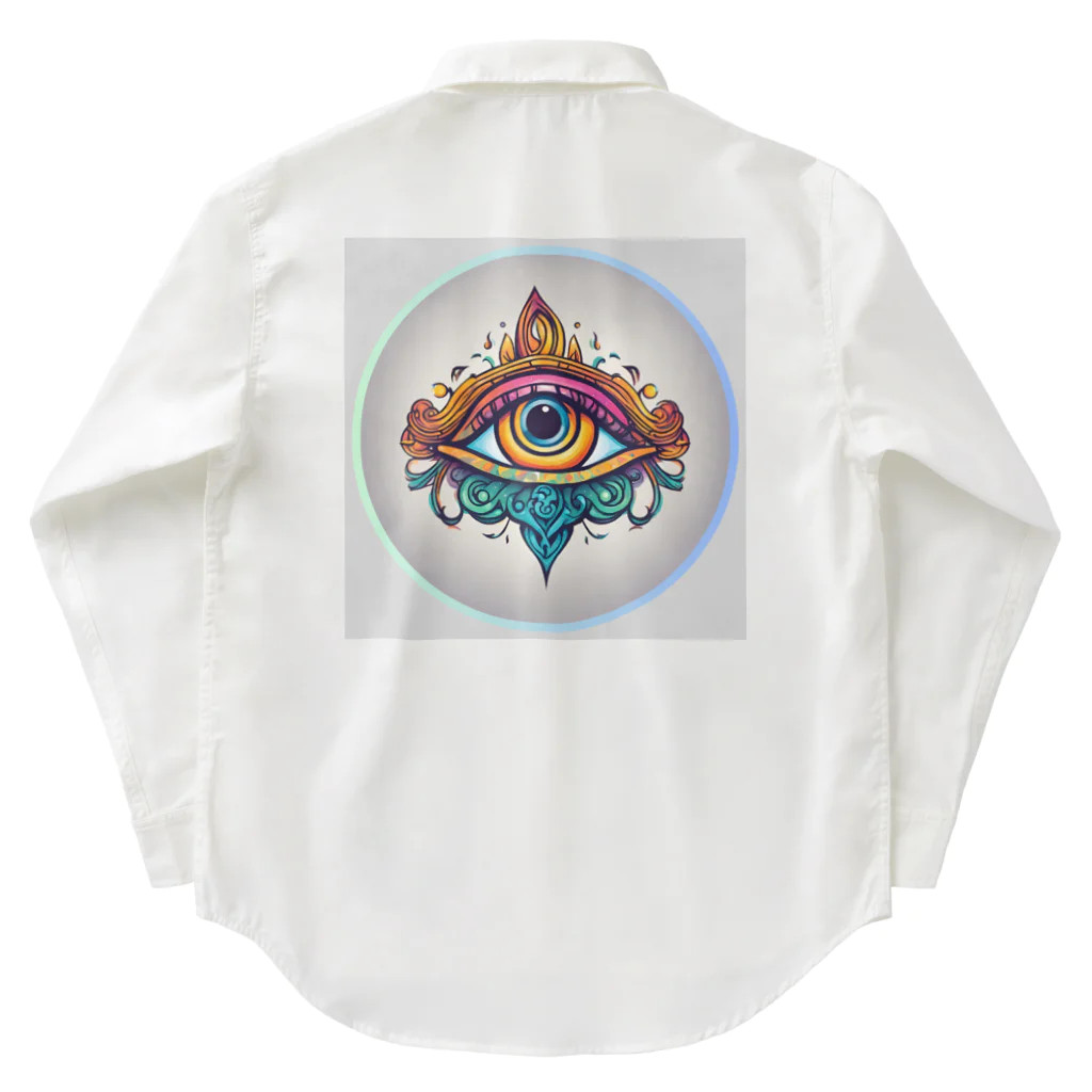 Persona MoMのオレンジの第3のeye Work Shirt