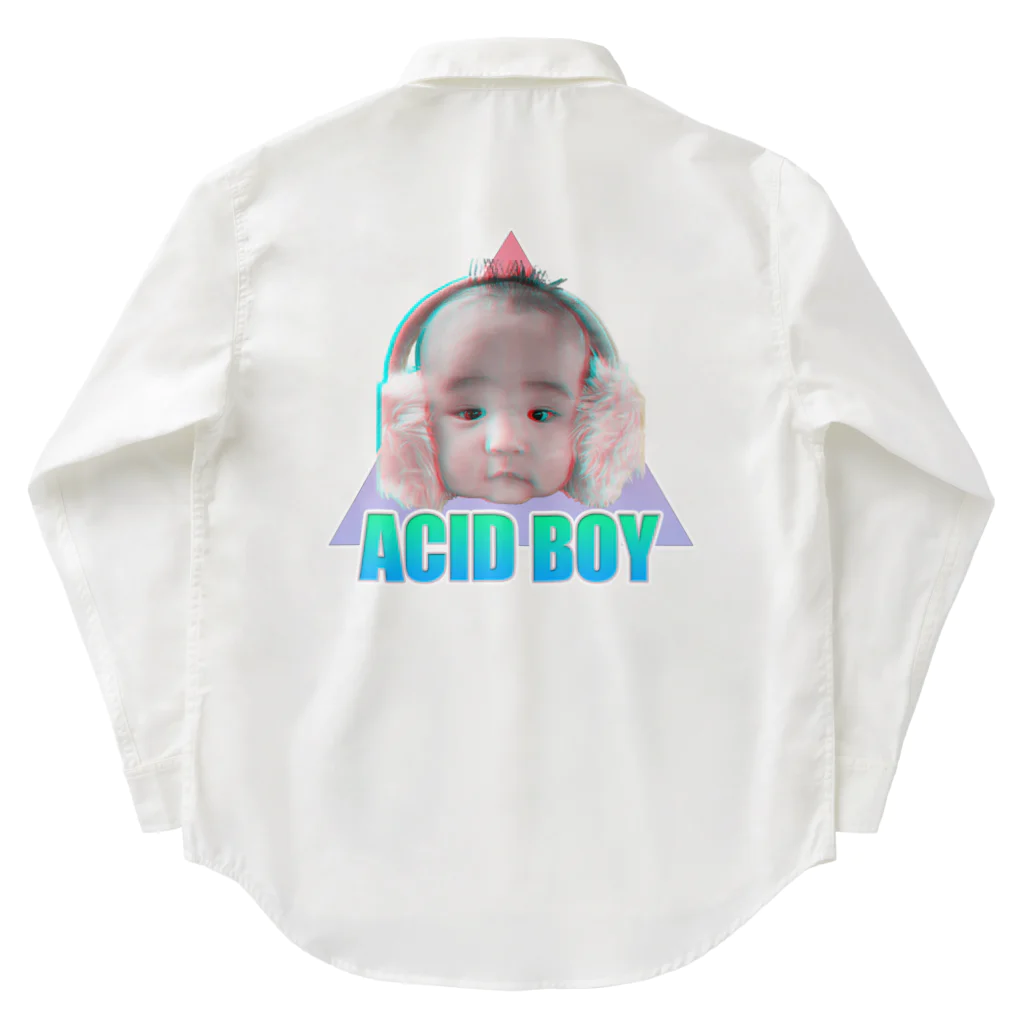 てくのちゃんのクソカワACID BOY ワークシャツ