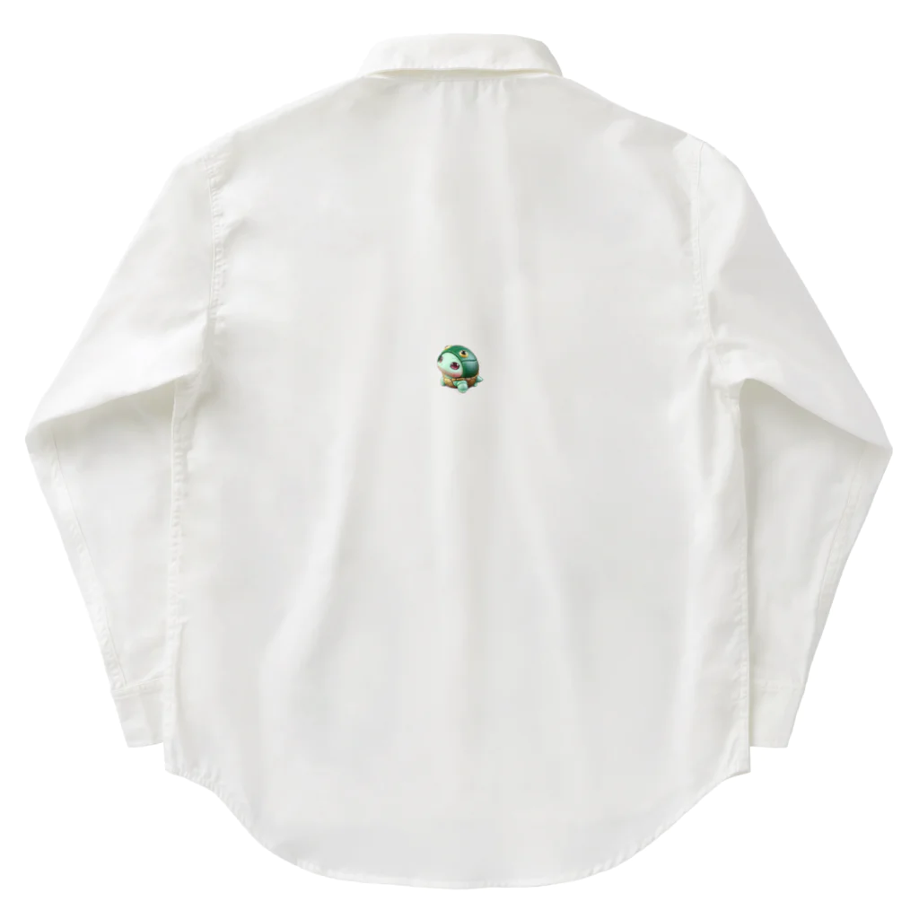 bellz_AIのカメ吉 AI #1 Work Shirt