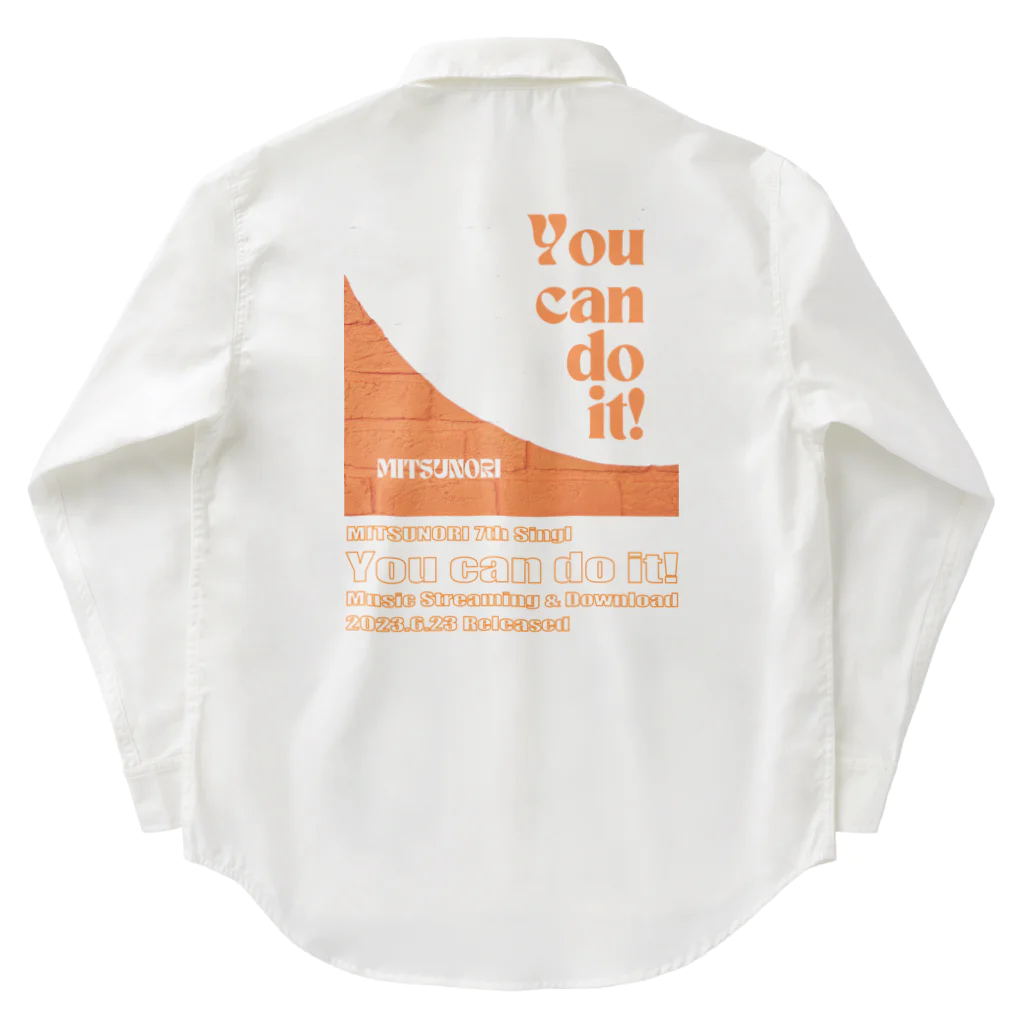 MITSUNORI OFFICIAL SHOPのYou can do it! ワークシャツ