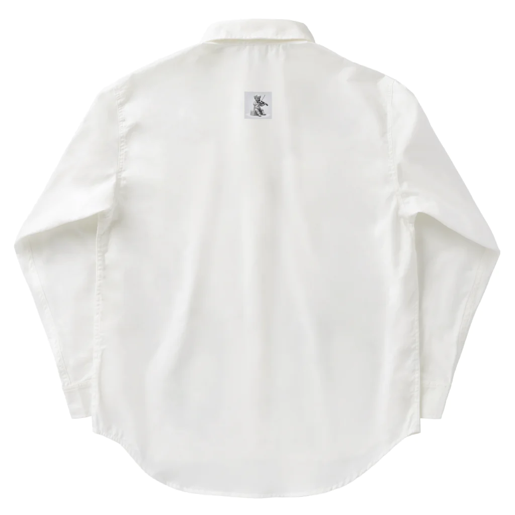 bazy.bazyのヴァイオリニストベイビー Work Shirt