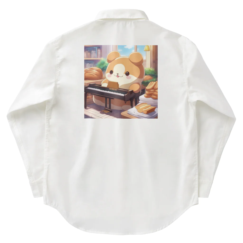 星パンダショップのぱんくまちゃん Work Shirt