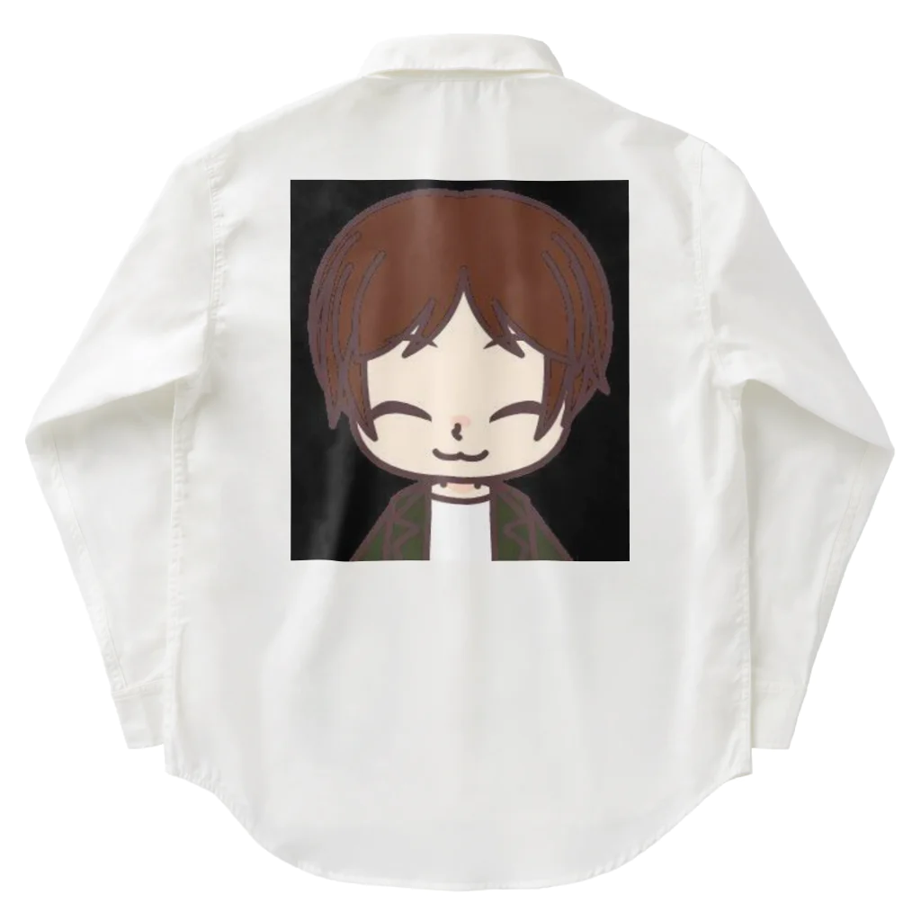 瀧さんショップのおかずちゃん似顔絵アイコン Work Shirt