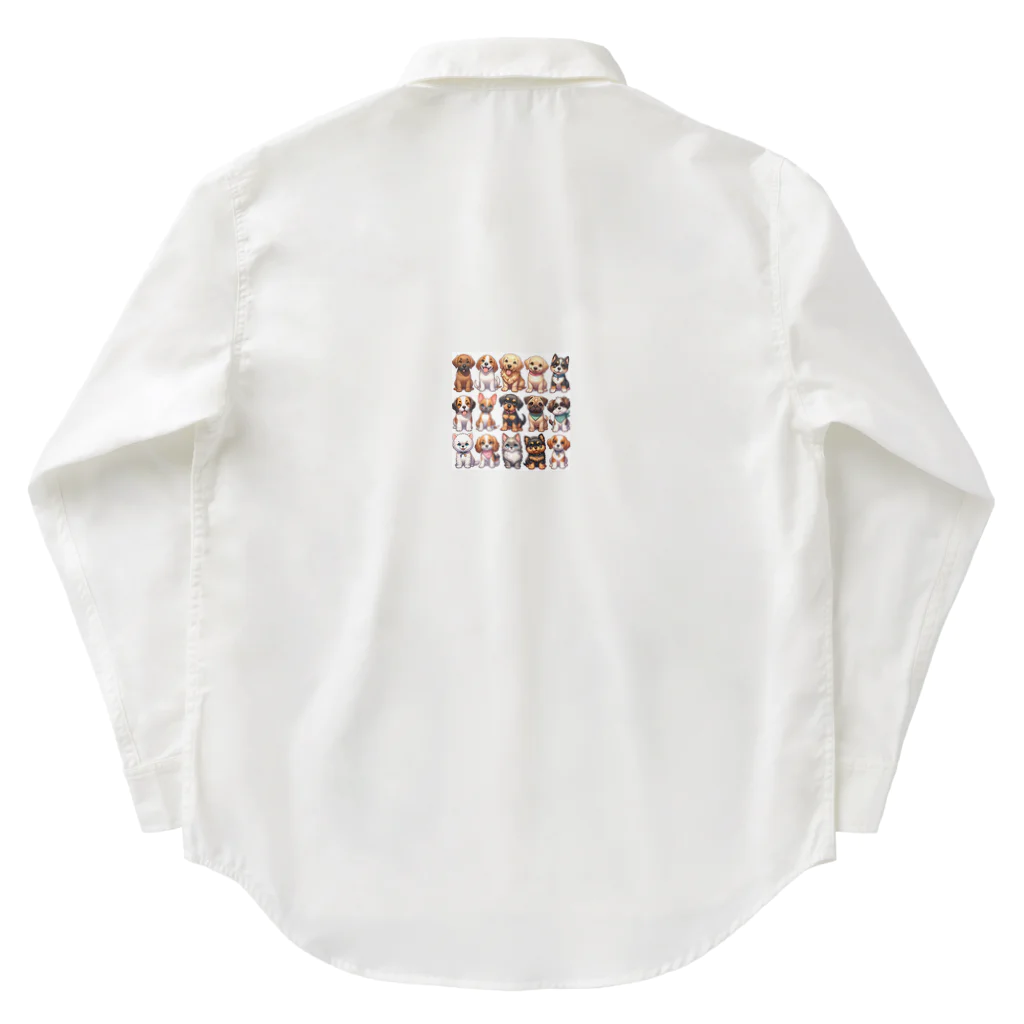 タマちゃんのいろいろなワンコ Work Shirt