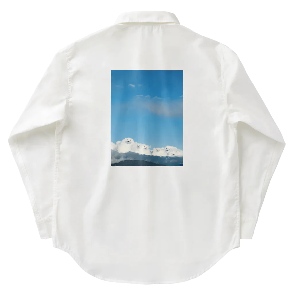 k_cloudart official shopのKUMO KUMA ワークシャツ