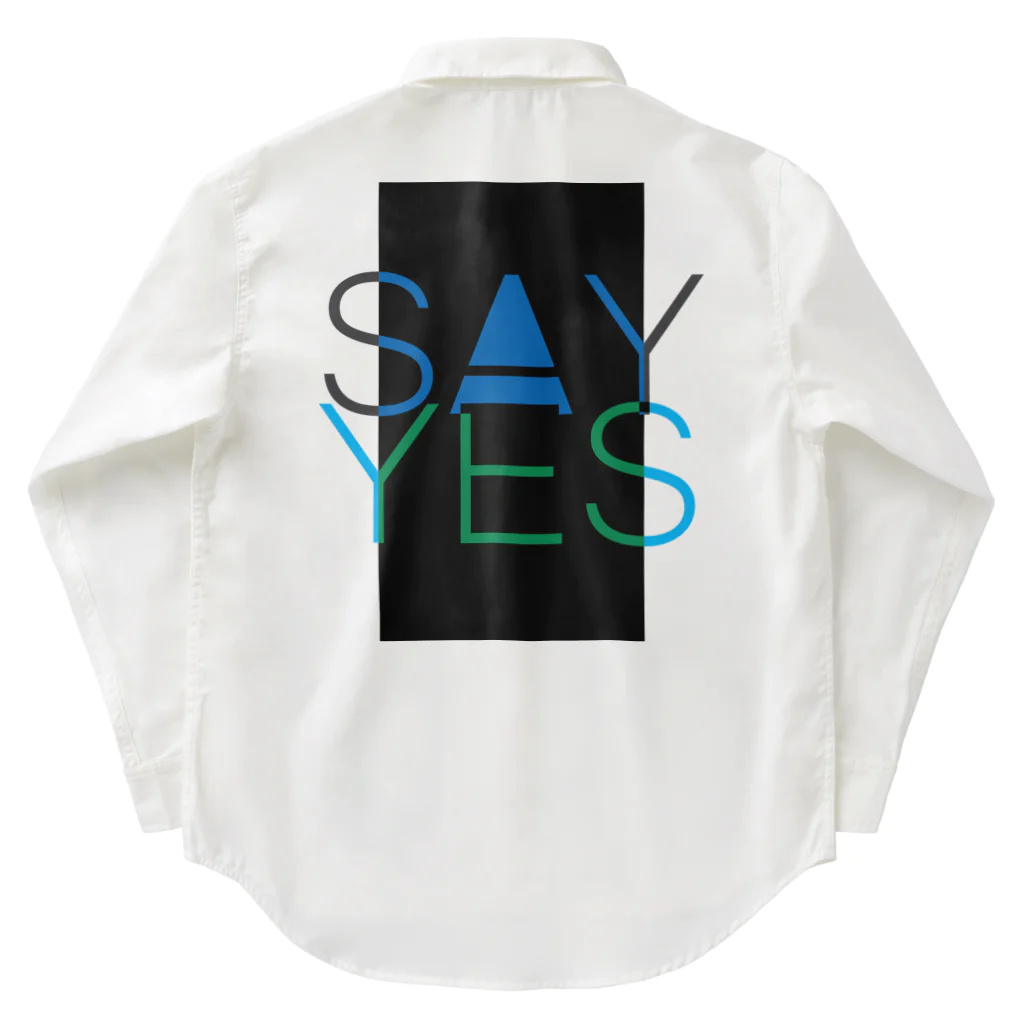 HugoDesignsのSay Yes! ワークシャツ