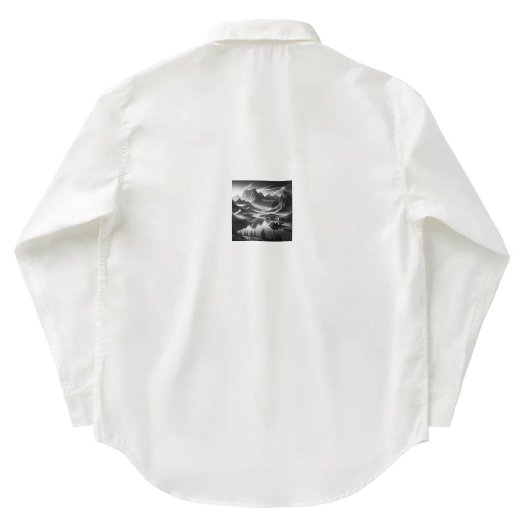 cc-akの白黒風景 ワークシャツ